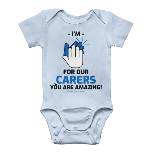 #Clapforourcarers Baby Bodysuit - HBS Inspire Me