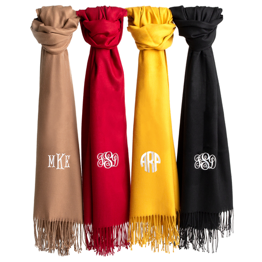 Monogram Adult Scarf - HBS Inspire Me
