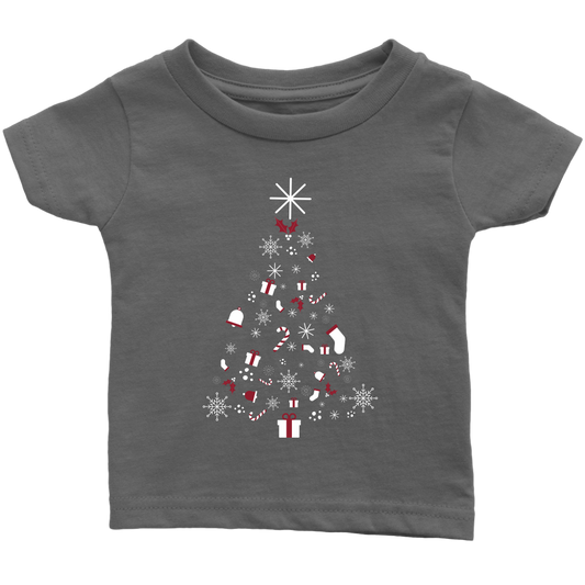 Christmas Tree Infant T-shirt Available in 4 Different Colours - HBS Inspire Me