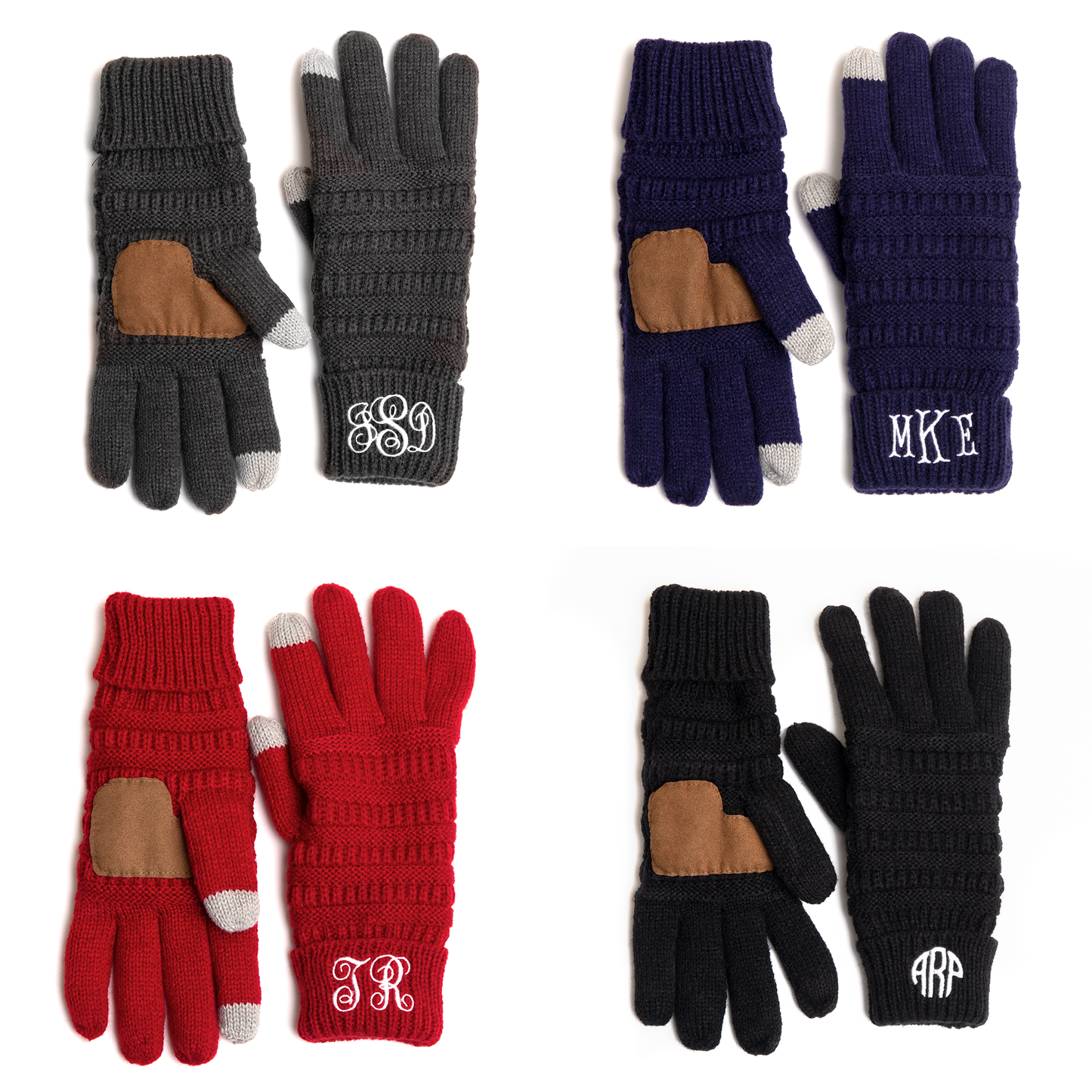 Personalised Adult Monogram Gloves - HBS Inspire Me