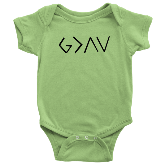 HIGHS AND LOWS UNISEX BABY BODYSUIT - HBS Inspire Me