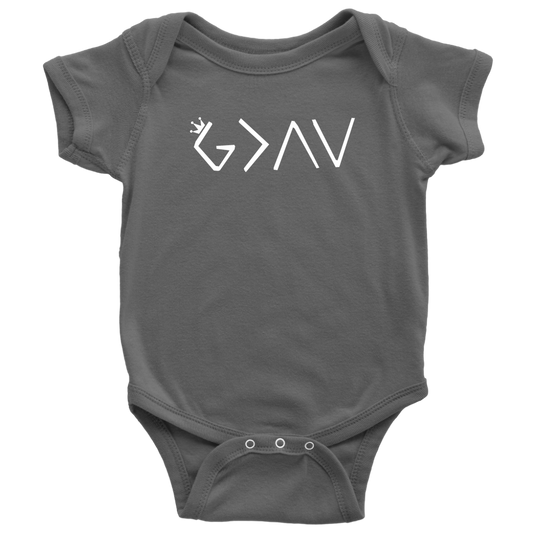 Highs and Lows Baby Bodysuit - HBS Inspire Me