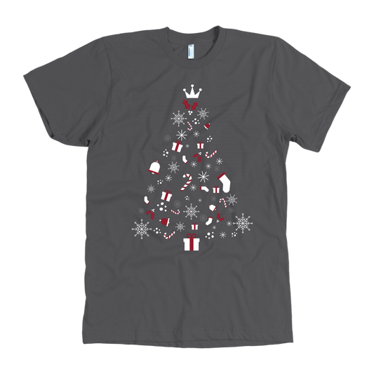 Christmas Tree Mens Slim fit Shirt (Available in 4 Different Colours) - HBS Inspire Me