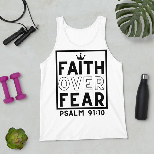 Faith Over Fear Unisex Tank Top