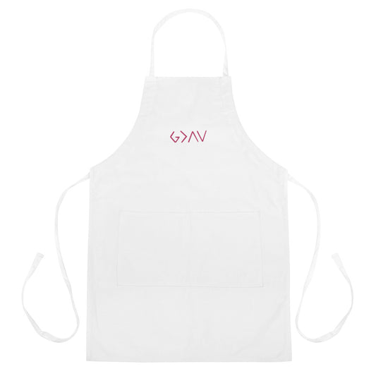 HIGHS AND LOWS WHITE APRON - HBS Inspire Me