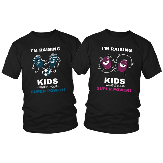 Raising Children Superpower Couple Matching Outfits - HBS Inspire Me