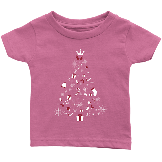 Christmas Tree Infant T-shirt (Available in 6 Different Colours) - HBS Inspire Me
